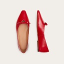 Pliya Ballerina, glossy red